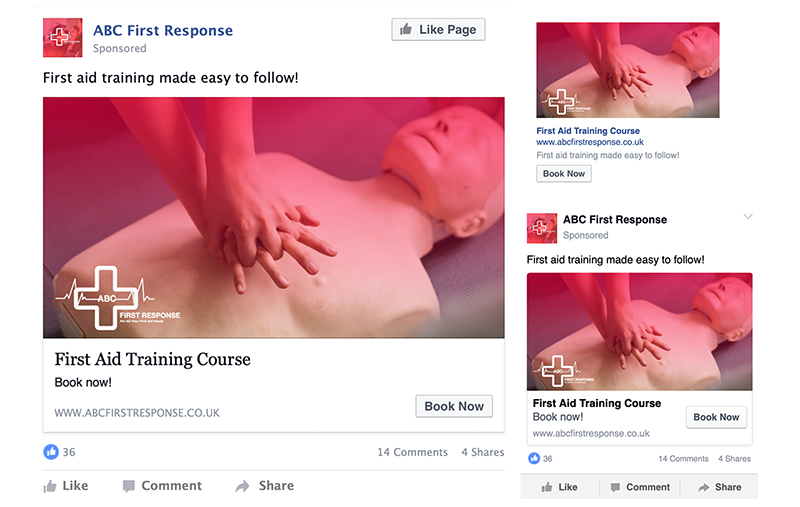 facebook case study screenshot